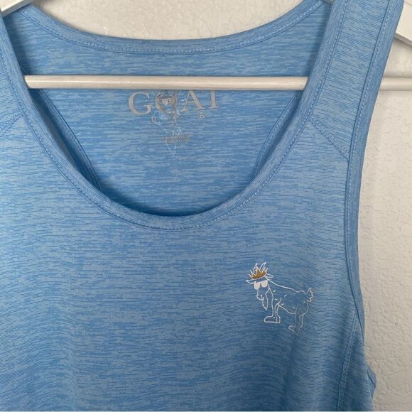 Goat USA Blue Scoop Neck Top - Picture 2 of 8